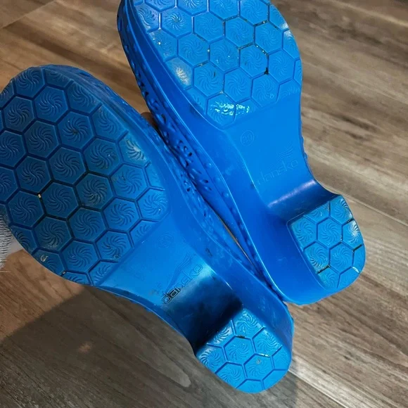 Dansko Women's Blue Slip-On Shoes - Picture 6 of 11